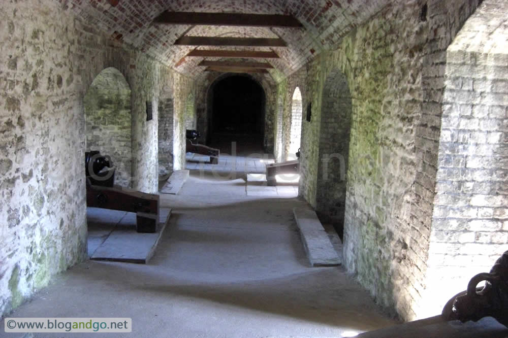 Gun positions overlooking Constables Gate